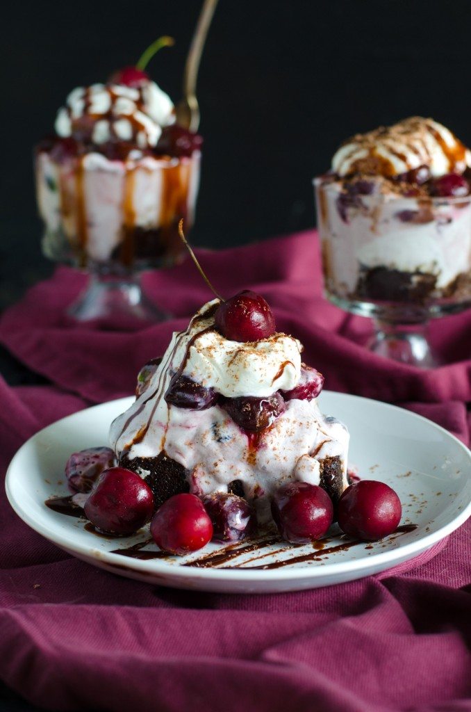 Black Forest Ice Cream Cake | Go Go Go Gourmet @gogogogourmet