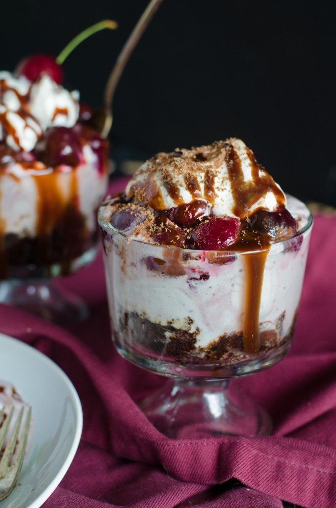 Black Forest Ice Cream Cake | Go Go Go Gourmet @gogogogourmet