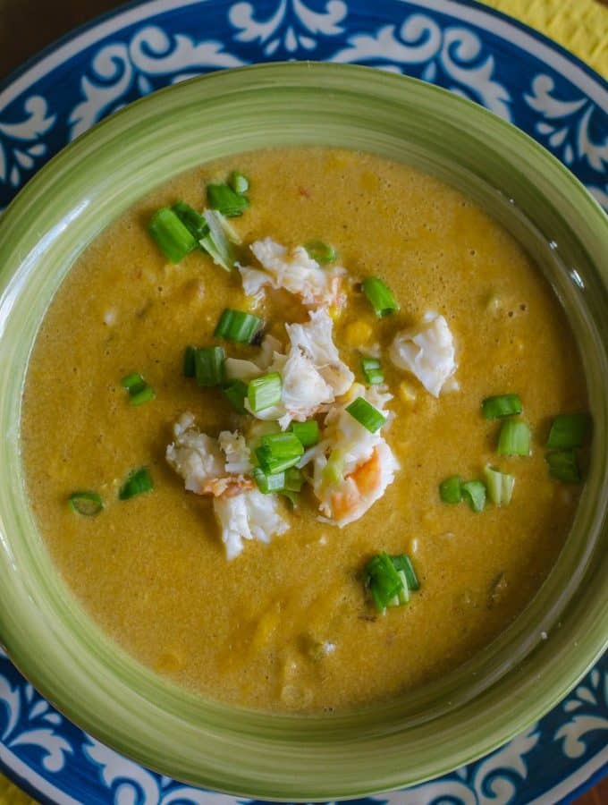 Spicy Corn and Lobster Chowder | Go Go Go Gourmet @gogogogourmet