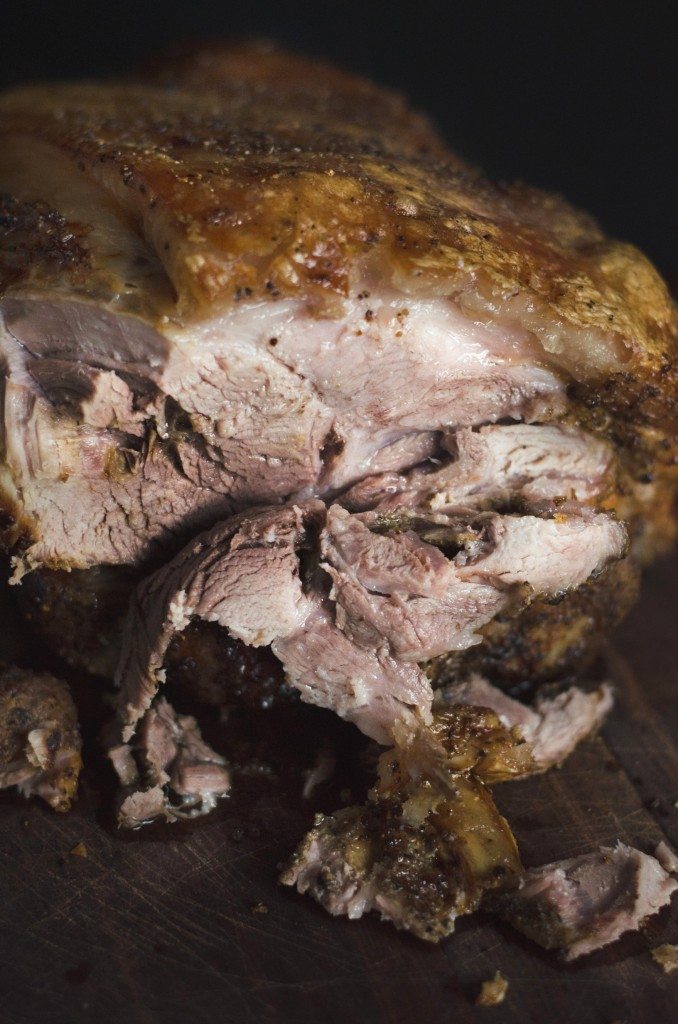 Slow Roasted Pork Shoulder with Fennel and Potatoes | Go Go Go Gourmet @gogogogourmet