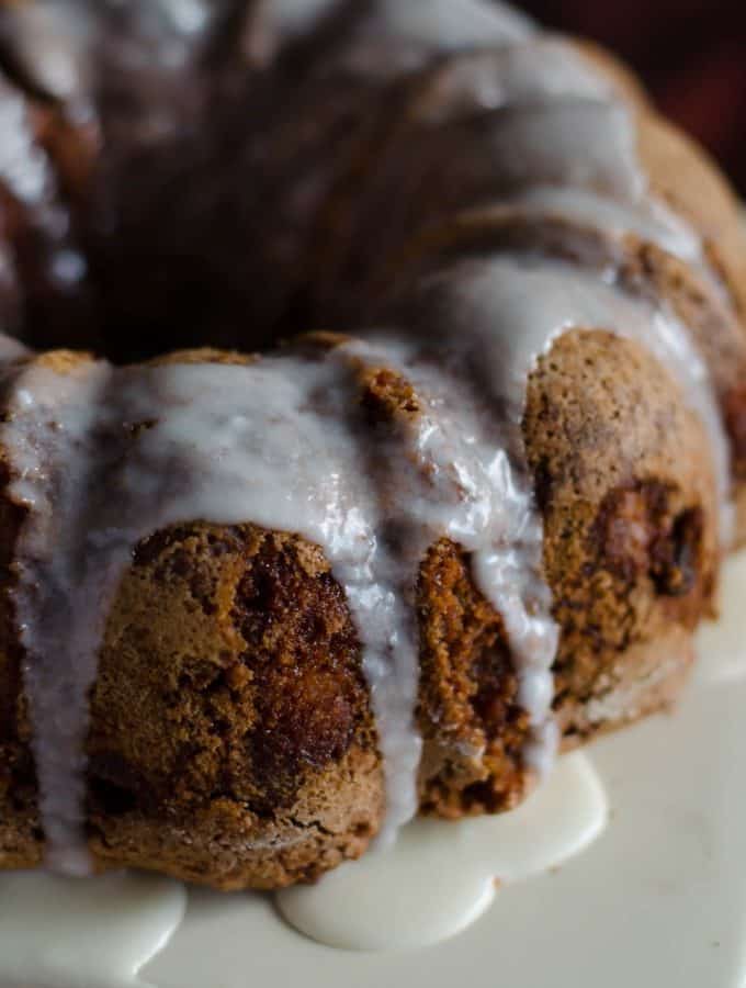 Apple Walnut Cake- the perfect cake for fall! | Go Go Go Gourmet @gogogogourmet