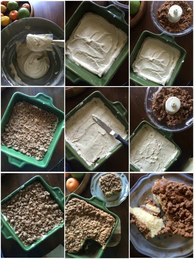 Coffeecake Step by Step collage