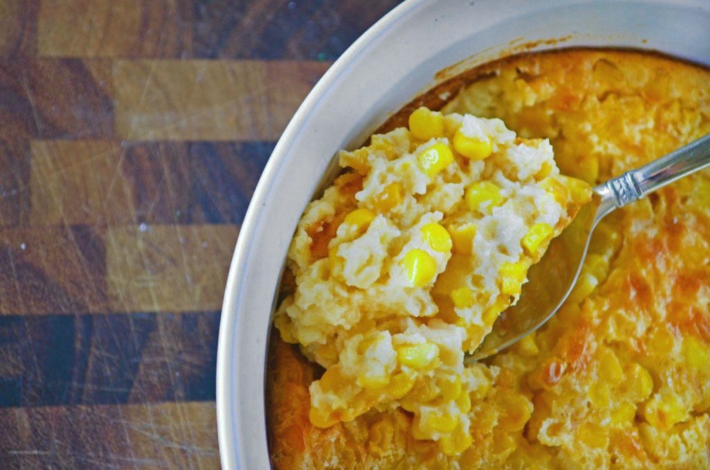 Corn Pudding | @gogogogourmet