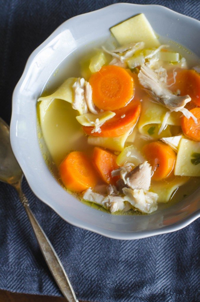 Homestyle Chicken Noodle Soup | Go Go Go Gourmet @gogogogourmet