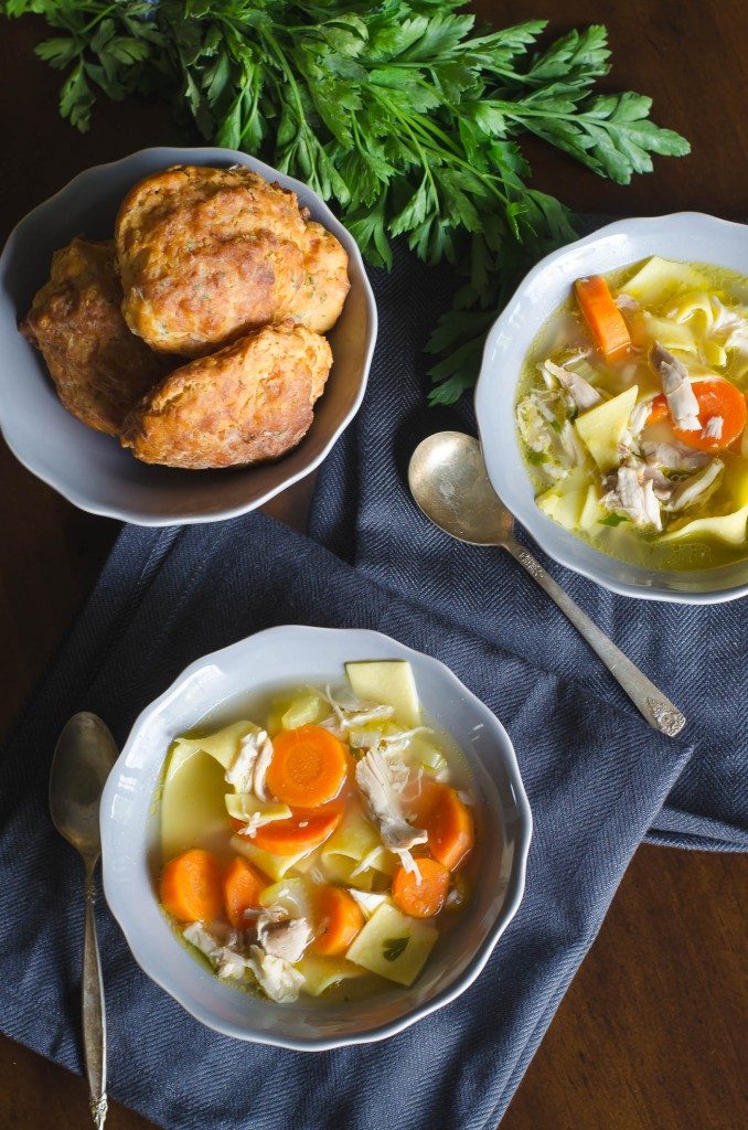 Homestyle Chicken Noodle Soup | Go Go Go Gourmet @gogogogourmet