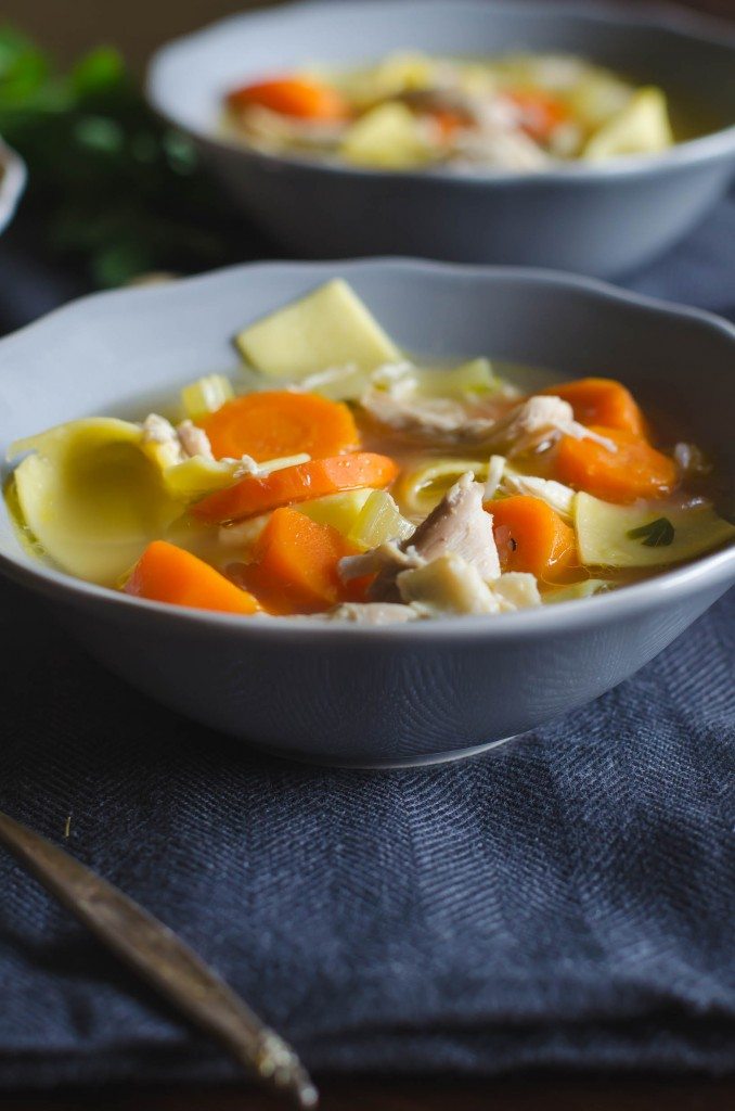 Homestyle Chicken Noodle Soup | Go Go Go Gourmet @gogogogourmet