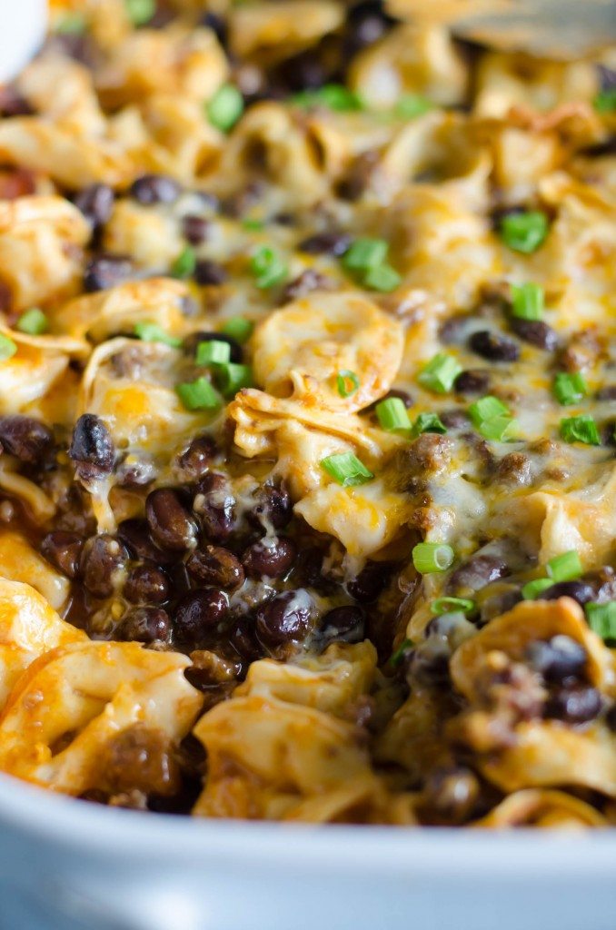 Cheesy Enchilada Mexican Pasta Bake | Go Go Go Gourmet @gogogogourmet