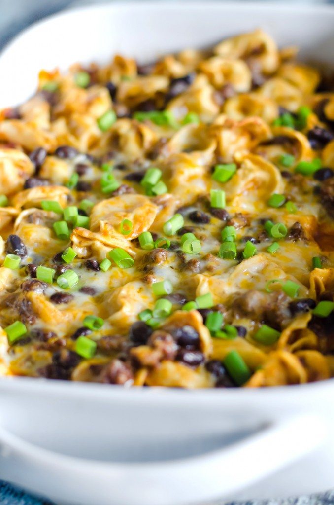 Cheesy Enchilada Mexican Pasta Bake | Go Go Go Gourmet @gogogogourmet