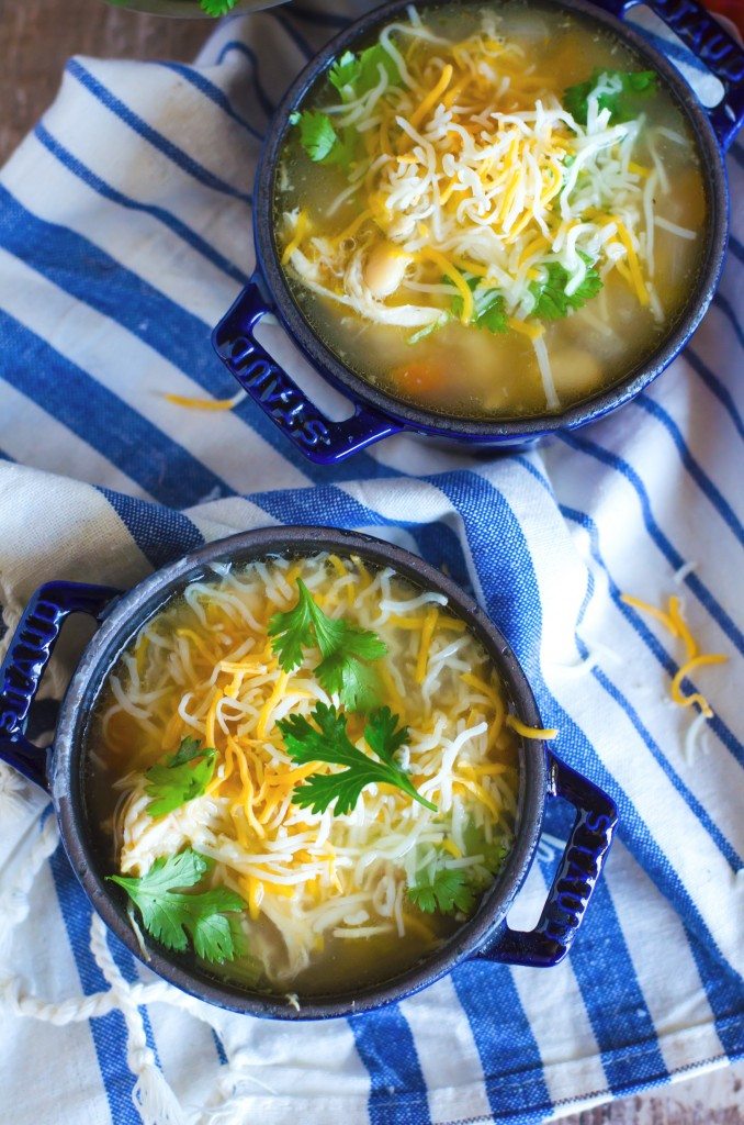 Slow Cooker White Chicken Chili | Go Go Go Gourmet @gogogogourmet