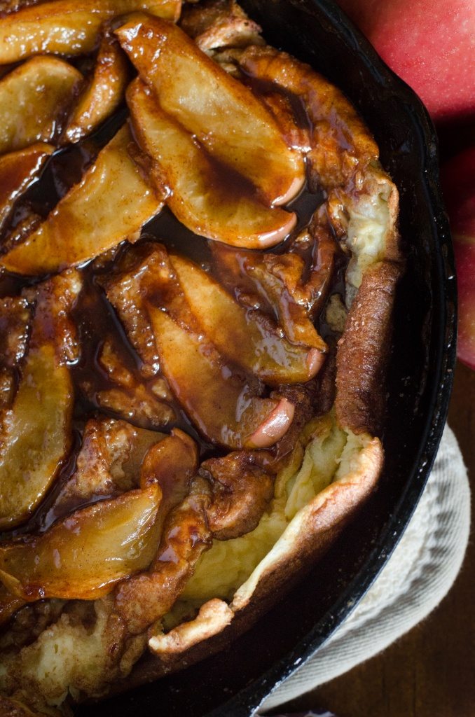 Oven Baked Apple Pancake | Go Go Go Gourmet @gogogogourmet