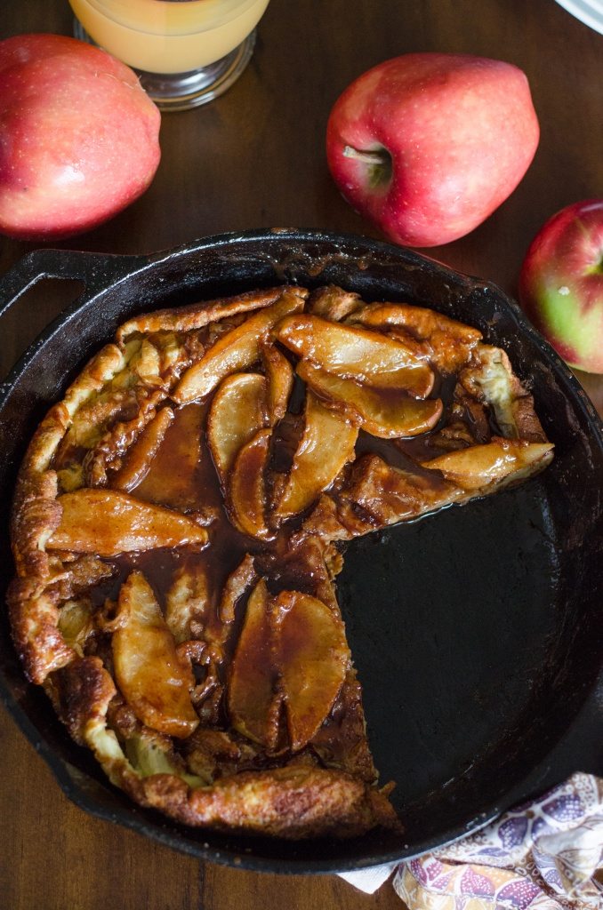 Oven Baked Apple Pancake | Go Go Go Gourmet @gogogogourmet