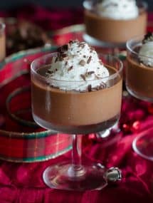 Dark Chocolate Mousse- a beautiful dessert perfect for entertaining! | Go Go Go Gourmet @gogogogourmet