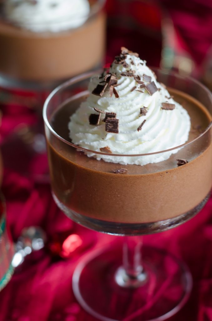 Dark Chocolate Mousse | @gogogogourmet