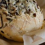 Rosemary and Caramelized Onion Olive Oil Crusty Bread | Go Go Go Gourmet @gogogogourmet