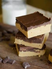 Four ingredients and five minutes are all that it takes to make these No Bake Peanut Butter Bars | Go Go Go Gourmet @gogogogourmet