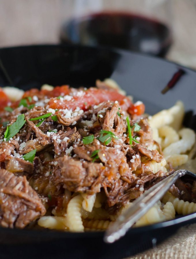 Crockpot Beef Ragu | Go Go Go Gourmet @gogogogourmet