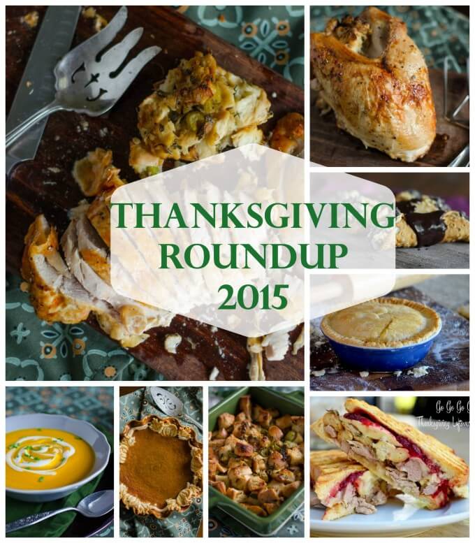 Thanksgiving Recipes Roundup for 2015 | Go Go Go Gourmet @gogogogourmet