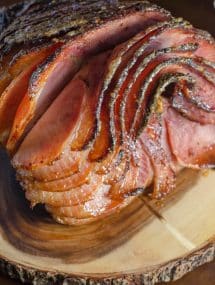 Brown Sugar Glazed Ham- perfect for Easter, New Year's or the holiday season! | Go Go Go Gourmet @gogogogourmet