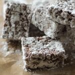 Muddy Buddy / Puppy Chow Rice Krispie Treats | Go Go Go Gourmet @gogogogourmet