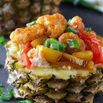 Sweet and Sour Chicken in Pineapple Bowl | Go Go Go Gourmet @gogogogourmet