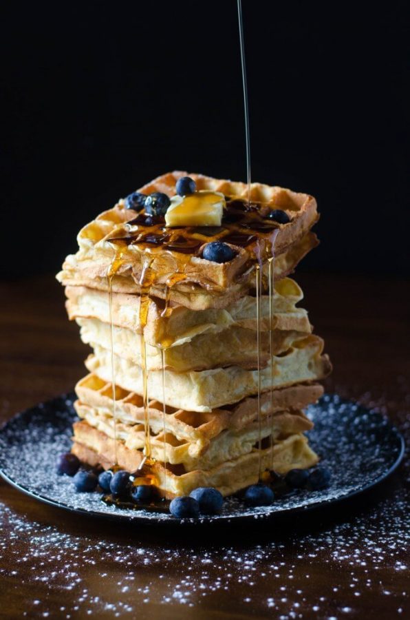 Crispy Belgian Waffles - Best Fluffy Crispy Waffle Recipe