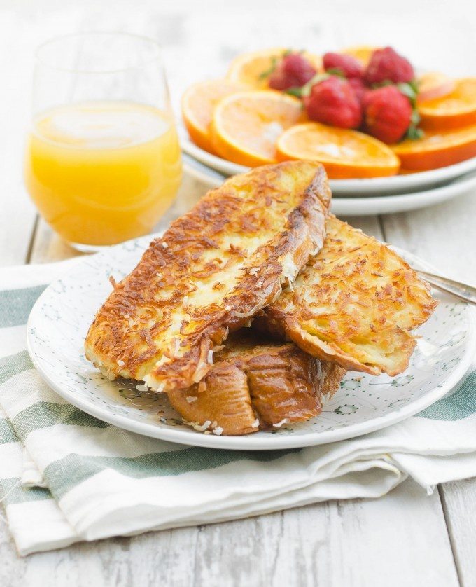 Hummingbird Tropical Coconut French Toast | Go Go Go Gourmet @gogogogourmet