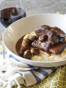 Mushroom Balsamic Braised Short Ribs | Go Go Go Gourmet