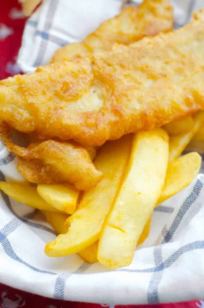 Beer Battered Fish and Chips | Go Go Go Gourmet @gogogogourmet