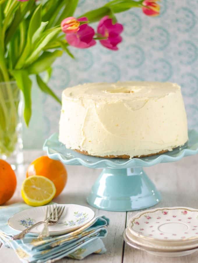 Orange Chiffon Cake | Go Go Go Gourmet @gogogogourmet