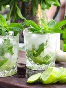 Champagne Mojitos | Go Go Go Gourmet @gogogogourmet