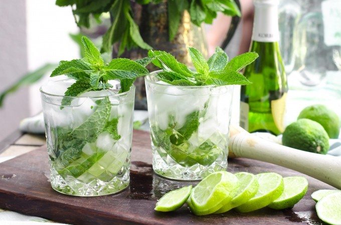 Champagne Mojitos | Go Go Go Gourmet @gogogogourmet