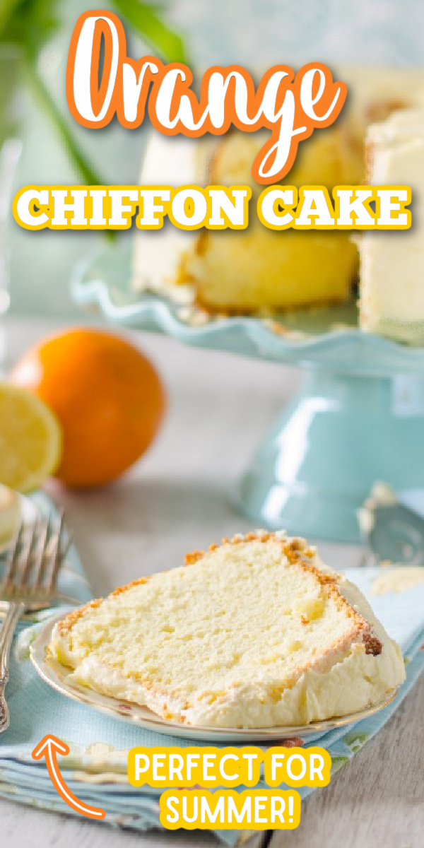 This easy Orange Chiffon Cake is even better than the Southern Living recipe! Relish in the joys of baking while making this cake. It's one of the best spring desserts and it's full of fresh flavor! #gogogogourmet #orangechiffoncake #easyorangechiffoncake #springdesserts via @gogogogourmet