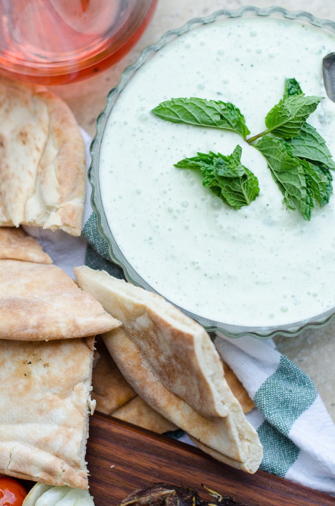 Grilled Greek Gyro Kabobs with Tzatziki Sauce | Go Go Go Gourmet @gogogogourmet
