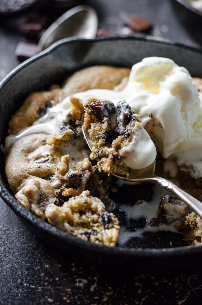 Oreo Chocolate Chip Skillet Cookie Go Go Go Gourmet