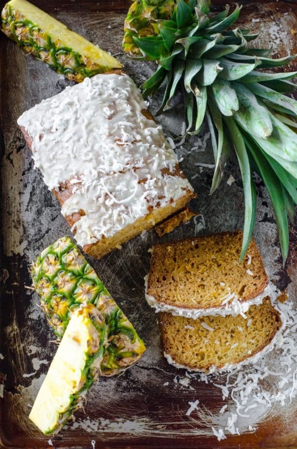 Pina Colada Bread - Hawaiian Pineapple Coconut Bread