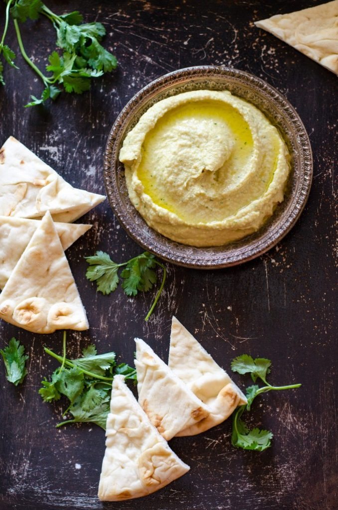 Thai Green Curry Hummus Go Go Go Gourmet