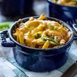 Spicy Jalepeno, Hot Sausage and Chorizo Mac and Cheese | Go Go Go Gourmet @gogogogourmet