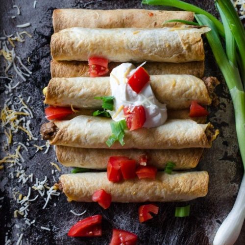 BEST Taco Taquitos Recipe - A Quick & Easy Weeknight Dinner