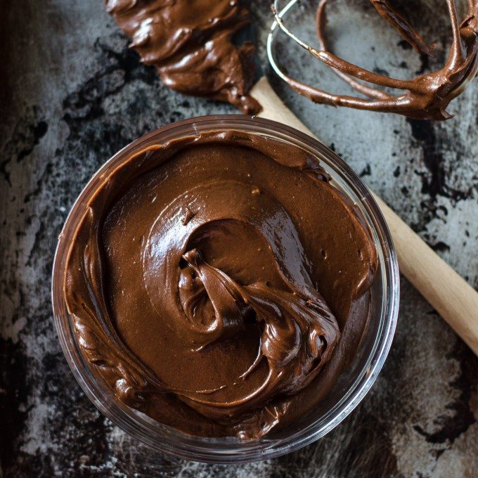 Chocolate shop fudge frosting