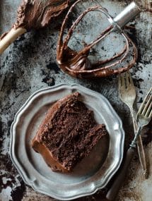 Dark Chocolate Fudge Frosting | Go Go Go Gourmet @gogogogourmet