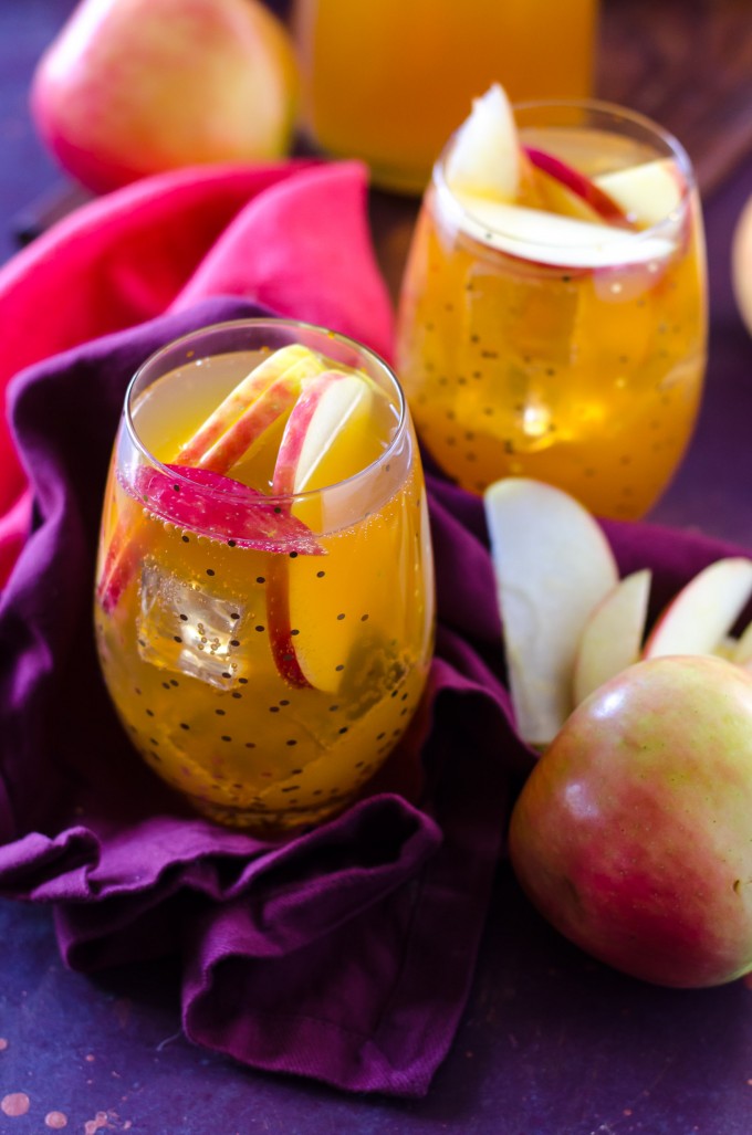 Apple Cider Fireball | @gogogogourmet