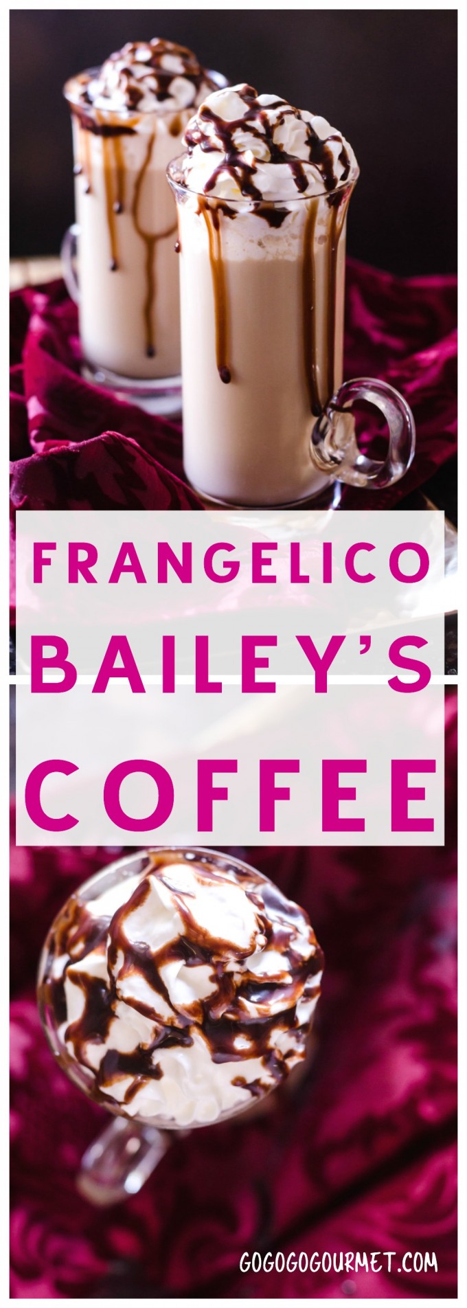 Frangelico Bailey’s Coffee via @gogogogourmet