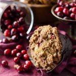 Perfect for Thanksgiving morning! Pumpkin Cranberry Muffins | @gogogogourmet