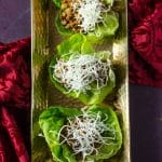 Stir Fry Chicken Lettuce Wraps (PF Chang's Copycat) | @gogogogourmet