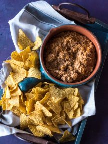 This Creamy Beef Dip is fast, easy and ALWAYS a hit. Not to be missed!! | @gogogogourmet
