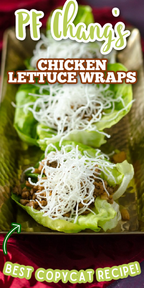 These Chicken Lettuce Wraps are the best PF Chang's copycat! They are so simple to make and are perfect for serving up as an appetizer! #gogogogourmet #chickenlettucewraps #pfchangslettucewraps via @gogogogourmet