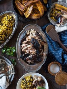 Pernil, Puerto Rican Slow Roasted Pork | @gogogogourmet