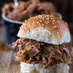 Slow Cooker BBQ Pulled Pork Sliders- a total breeze and amazingly delicious, thanks to my secret sauce ingredient! | @gogogogourmet