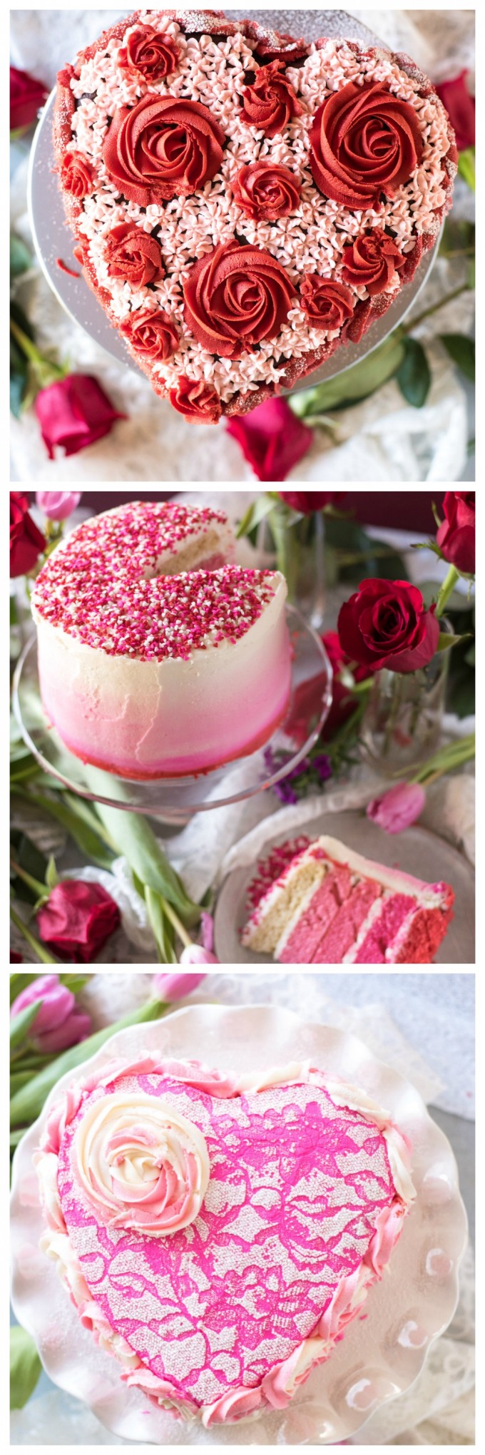 Easy Valentine's Day Cake Decorating Tutorial Go Go Go Gourmet