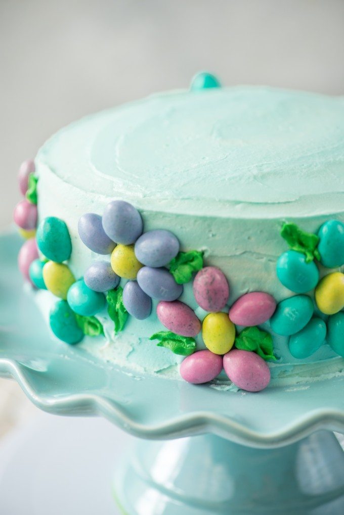 Spring Flower Cake Recipe | @gogogogourmet